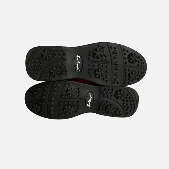 Sandbaggers Women’s Tassel Toe Scarlet Red Golf Shoes Size 8.5 Comfort Leather - Picture 10 of 11